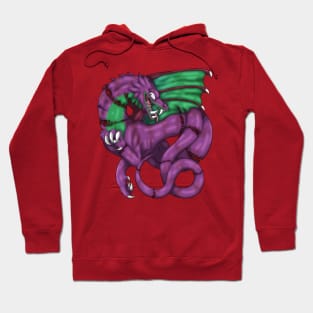 Reptilicus! (Purple Scale) Hoodie